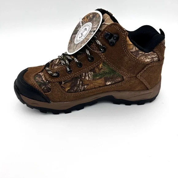 NEW Magellan RealTree Waterproof Hiking Boots Youth Run N Gun II Size 6 Orig $49 - Picture 6 of 7
